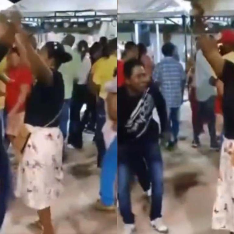 Mujer sufre infarto fulminante mientras bailaba con su hijo