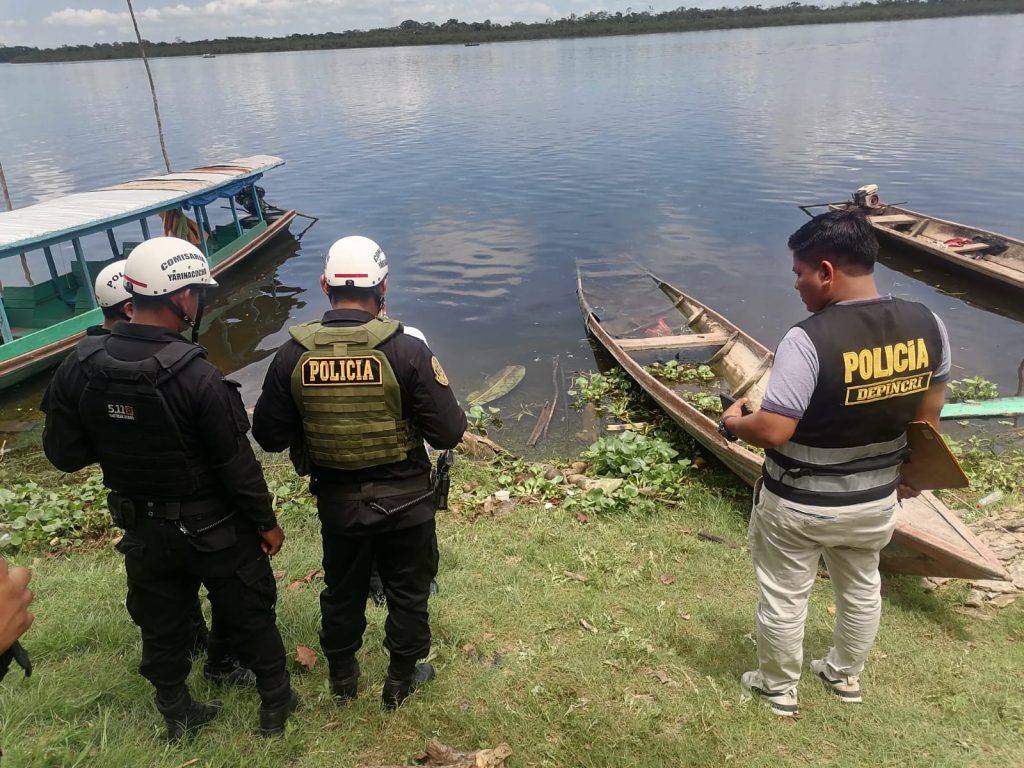 Encuentran pierna mutilada en orillas del lago de Yarinacocha