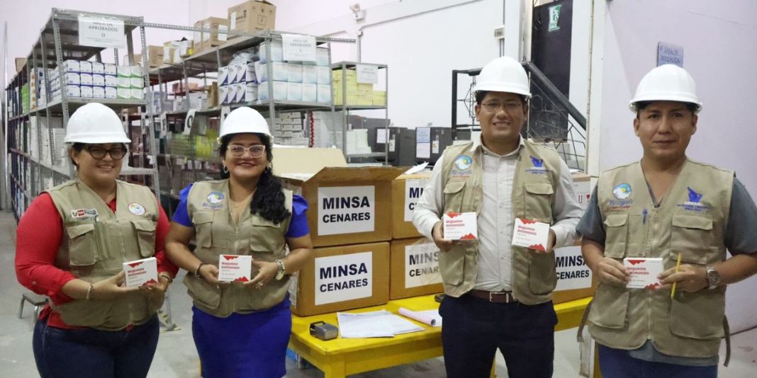 Llegó la primera remesa de 6 mil dosis contra Leishmaniasis