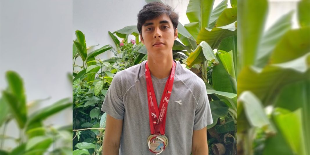 Atleta loretano gana medalla de oro en Competencia Nacional