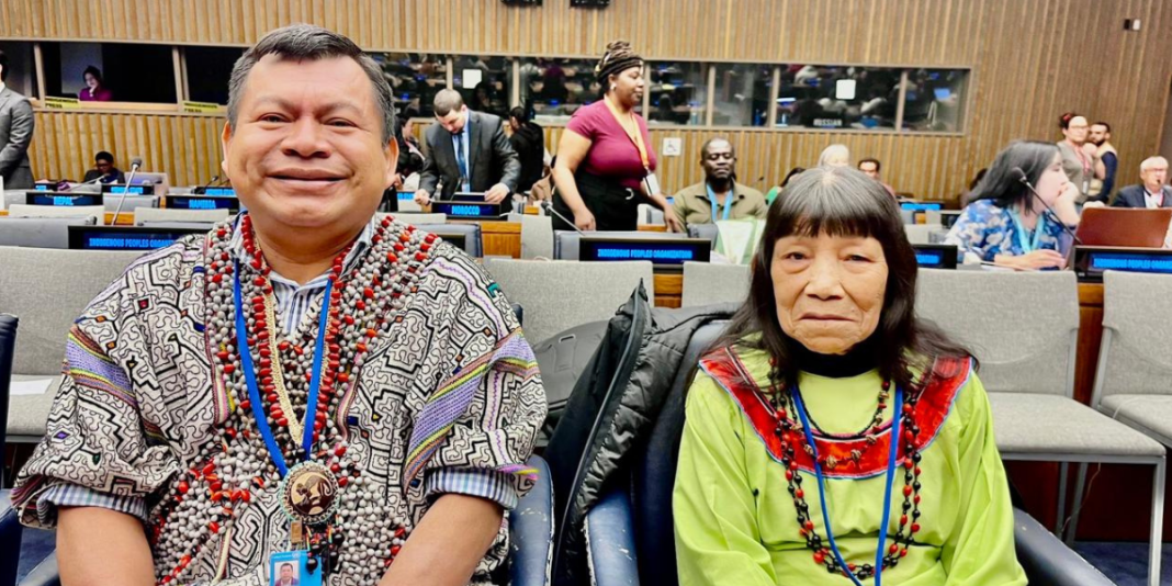Líder shipibo participó de reunión en las Naciones Unidas-Nueva York