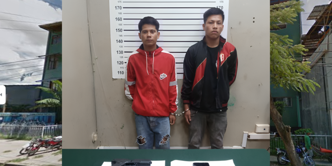 Detienen a dos jovenzuelos que portaban una pistola de plástico