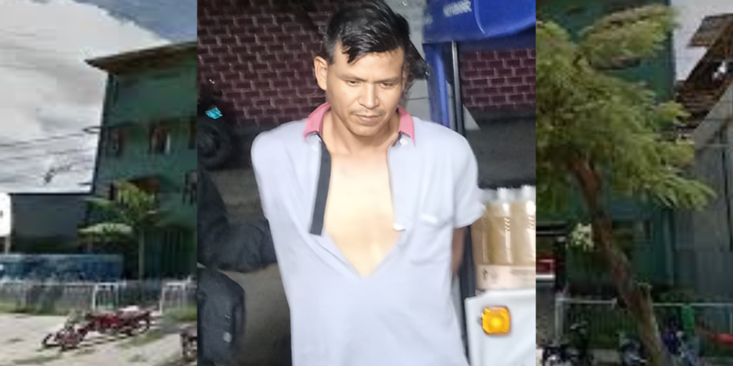 Detienen a presunto ladrón cuando se llevaba productos