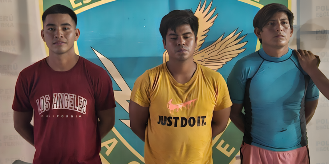 Aprehenden a tres personas con una bolsa con PBC