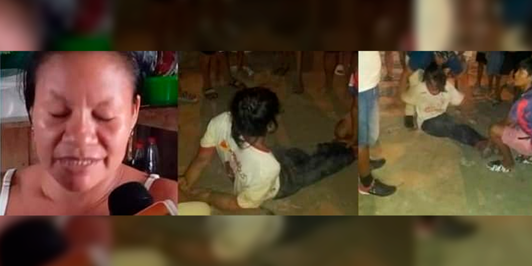 Iquitos: mal hijo amenazó e intentó agredir con cuchillo a su madre