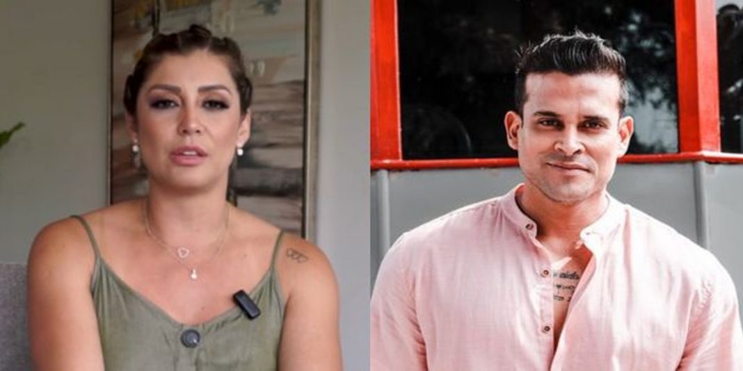 Christian Domínguez parcha a Karla Tarazona tras mencionar a Brunella Horna: “No te metas con mis amistades”