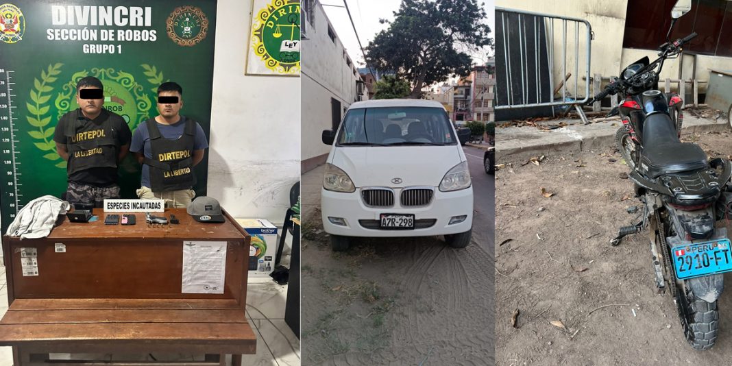 La Libertad: Desarticulan banda criminal “Los Canallas de Trux”