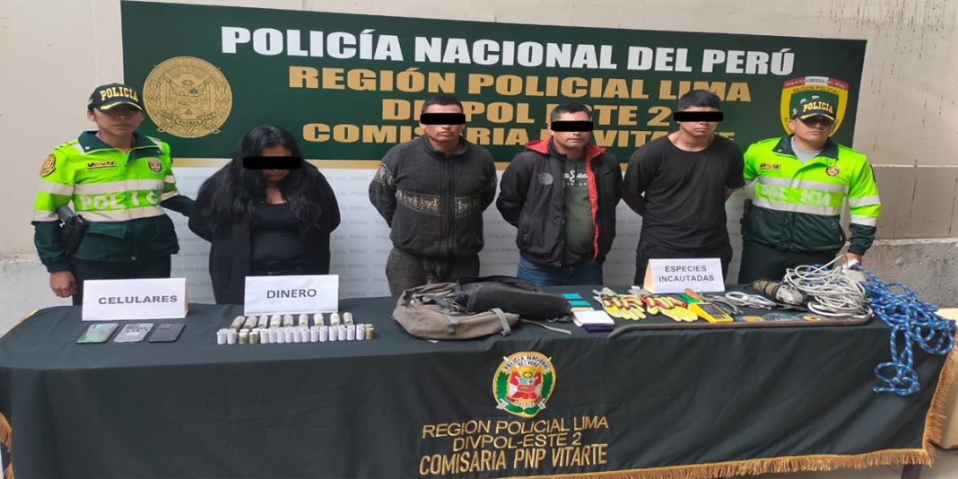 Lima: Capturan a «Los Lechuceros de Vitarte» durante robo