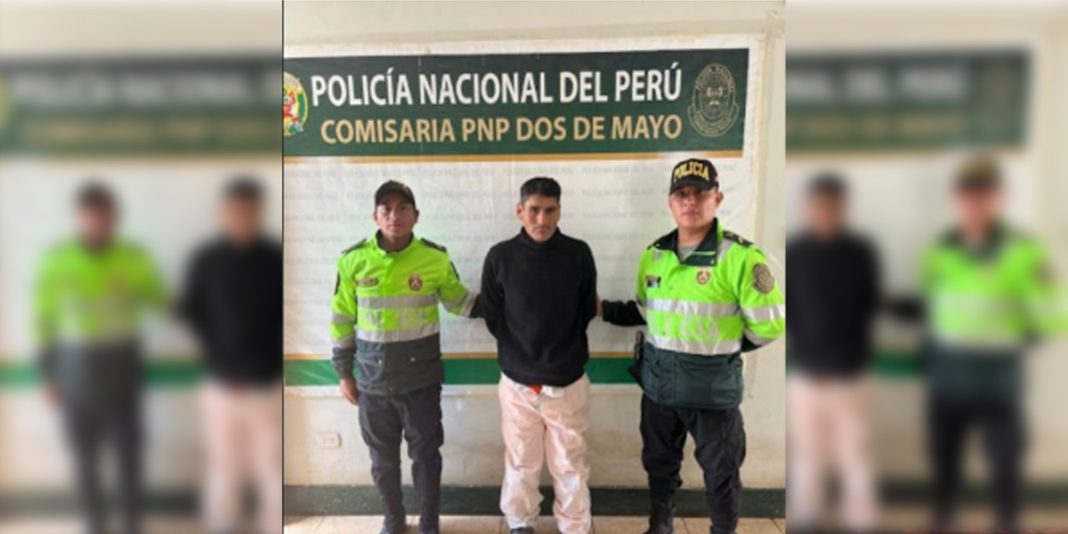 Huánuco: capturan a hombre acusado de tentativa de violación