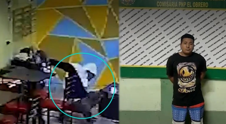 Piura: ladrón tropieza cuando se iba a llevar botín y sus cómplices lo dejan en pleno robo