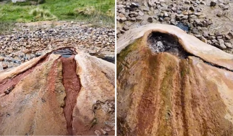 El ‘volcán más pequeño del mundo’ se encuentra en Cusco: alcanza los 65 grados y tiene propiedades curativas