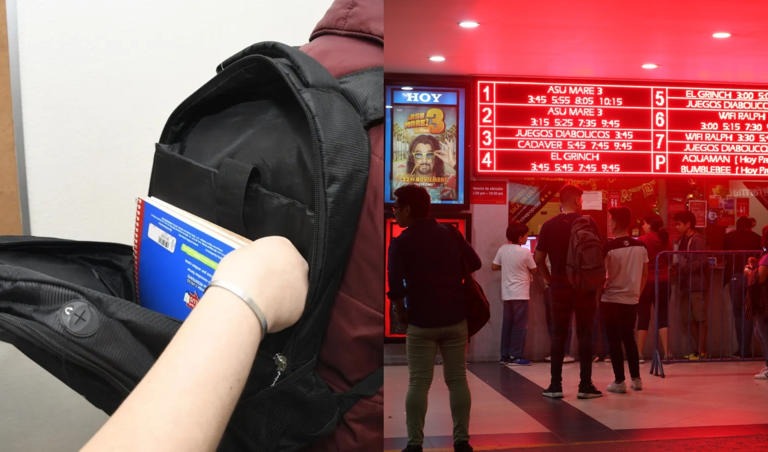 ¿Pueden los cines revisar tu mochila o cartera antes de ingresar a las salas? Indecopi responde