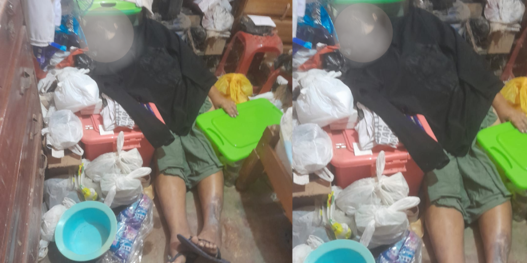 Levantan cadáver de hombre fallecido por asfixia