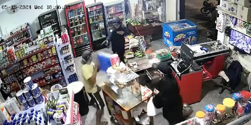 San Martín: Valiente empleado frustra robo en minimarket