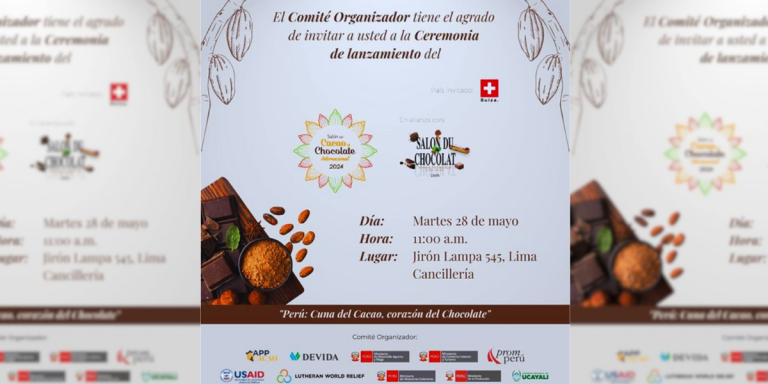 Hoy realizan lanzamiento del Salón del Cacao y Chocolate