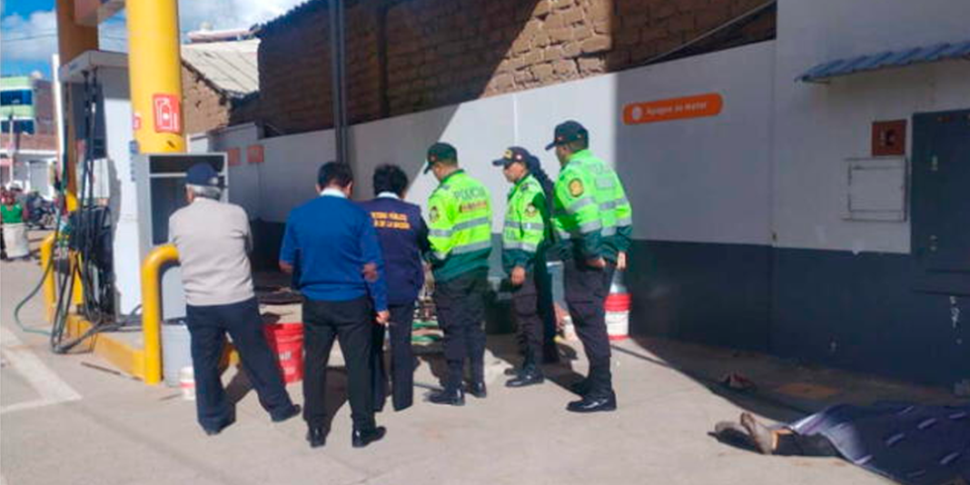 Huancavelica: tres trabajadores mueren por asfixia en tanque subterráneo de combustible
