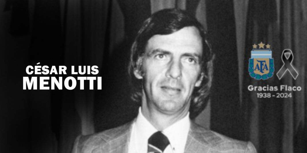 César Luis Menotti, leyenda de la selección argentina y primer campeón mundial, fallece a los 85 años