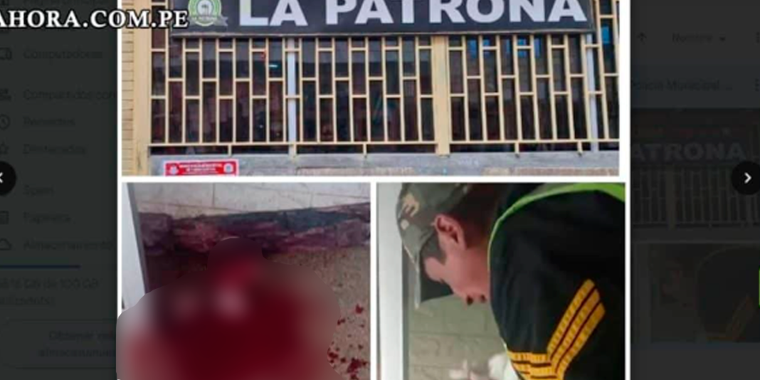 Cerro de Pasco: propietario de restaurante agrede a policía municipal durante clausura