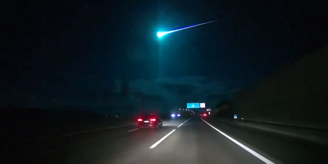 Increíble destello de luz sorprende en los cielos de Portugal