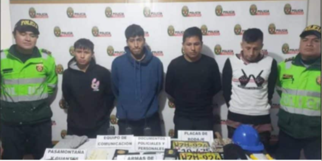 Huánuco: desarticulan banda criminal ‘Los malditos de la altura’