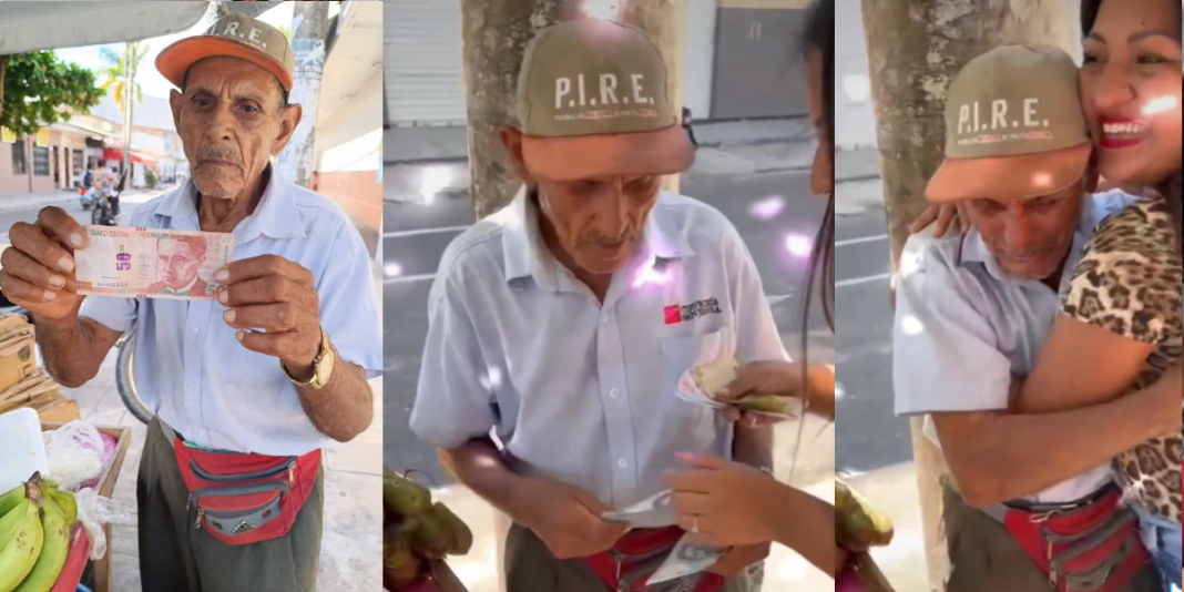 Loreto: jóvenes recolectan 460 soles para anciano estafado con billete falso