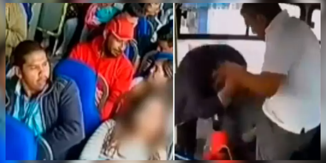 México: Chofer confronta y golpea a hombre que acosaba a una pasajera