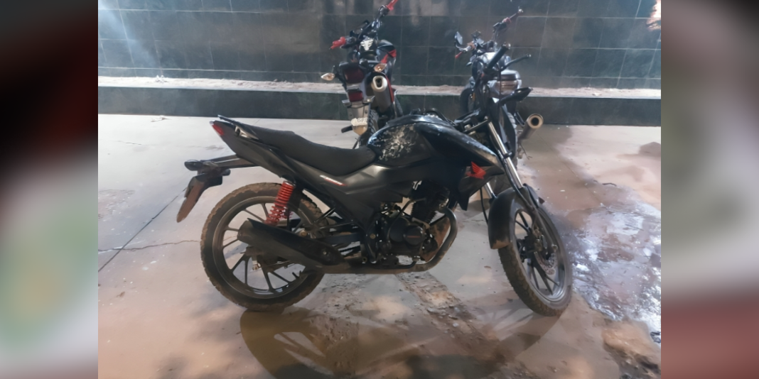 Recuperan motocicleta reportada como robada