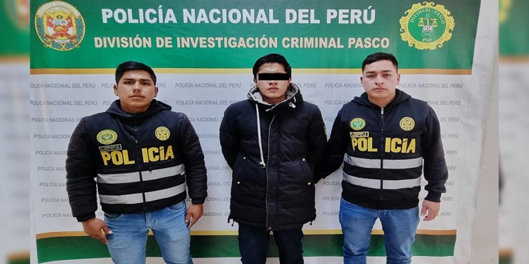 Pasco: Detienen a presunto autor de violación sexual