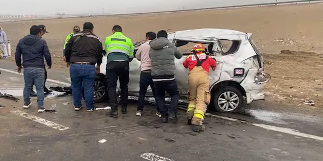 Lima: accidente de tránsito en la variante Pasamayo deja dos muertos y varios heridos