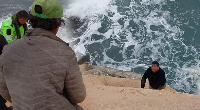 Pescador de 60 años sobrevive tras nadar 300 metros luego de naufragio: su hijo murió