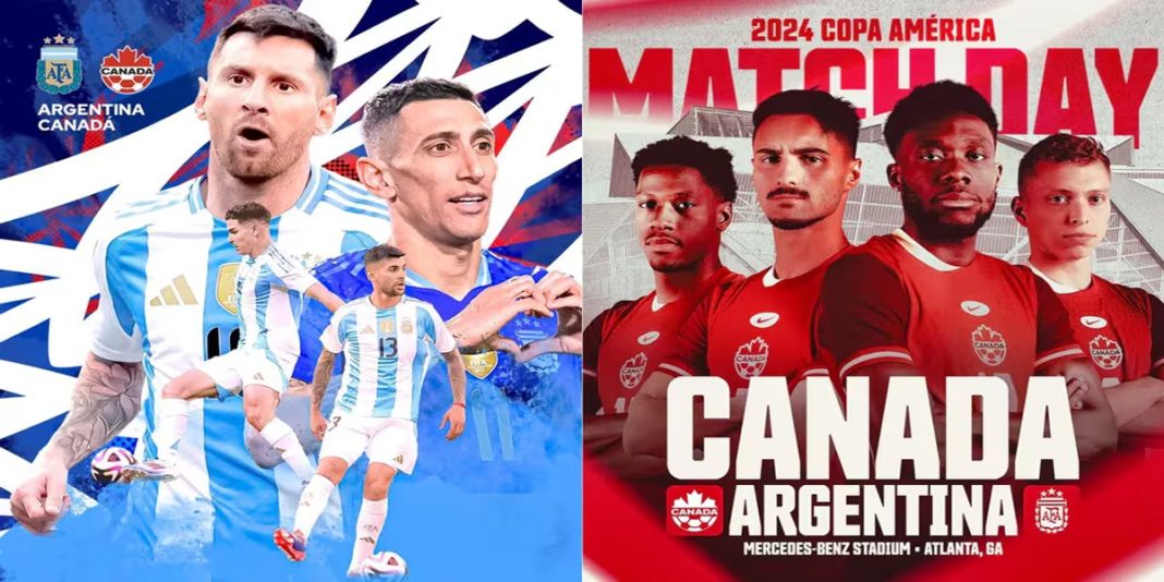 La Copa América 2024 inicia con el partido inaugural entre Argentina y Canadá