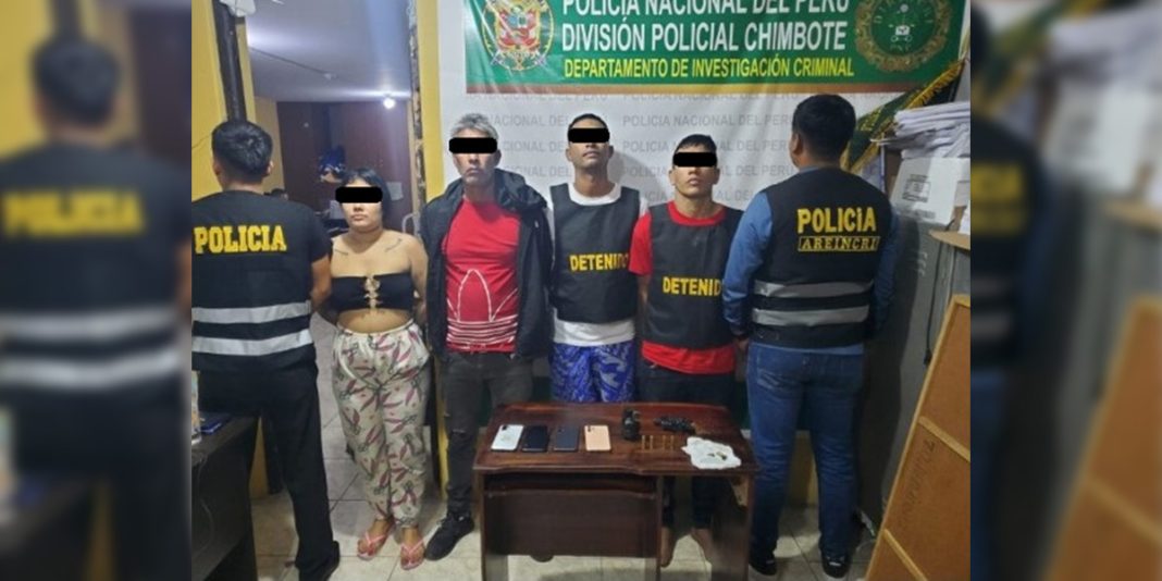 Áncash: Detienen a cuatro integrantes de la banda criminal «Los Lobos del Tren de Aragua» Áncash: Detienen a cuatro integrantes de la banda criminal «Los Lobos del Tren de Aragua»