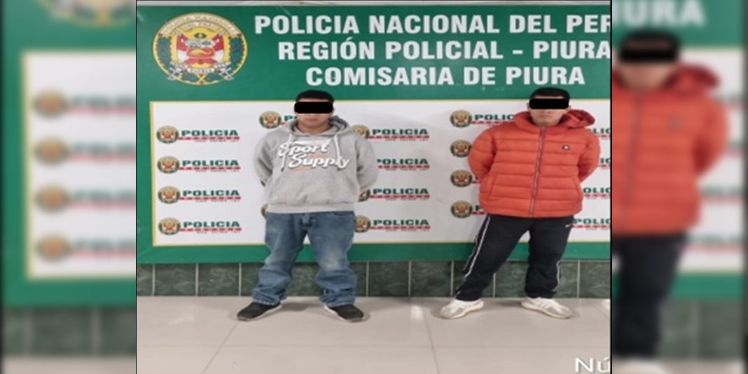 Piura: Detienen a dos personas por hurto agravado en centro comercial