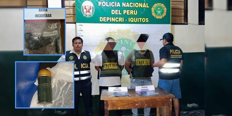 Loreto: Desarticulan banda criminal “los despreciables del oriente”