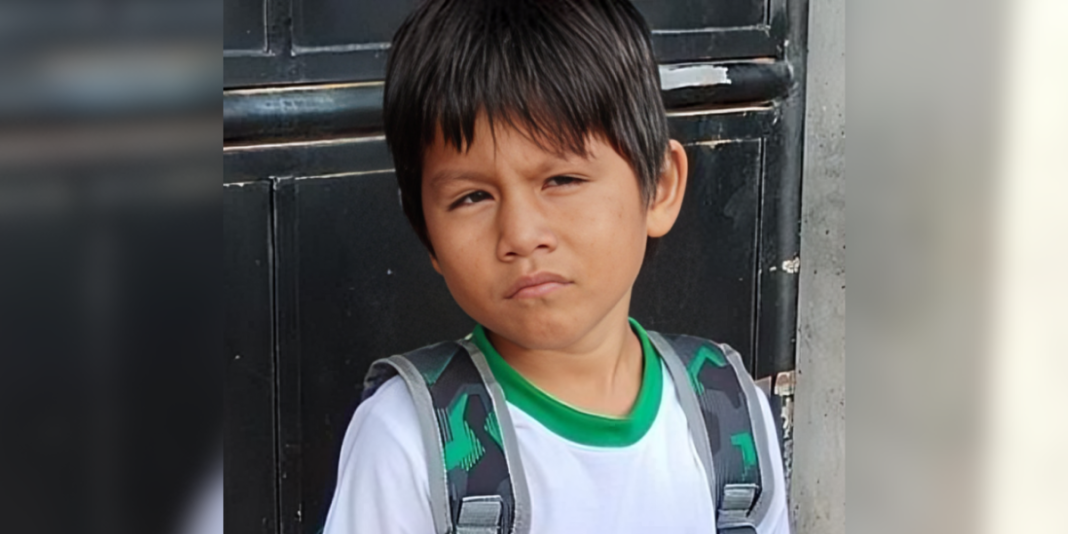 Niño de seis años desapareció al salir de su escuela en Manantay