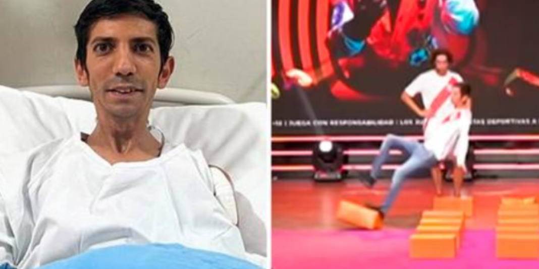 Flaco Granda tuvo que ser operado tras fuerte accidente en programa