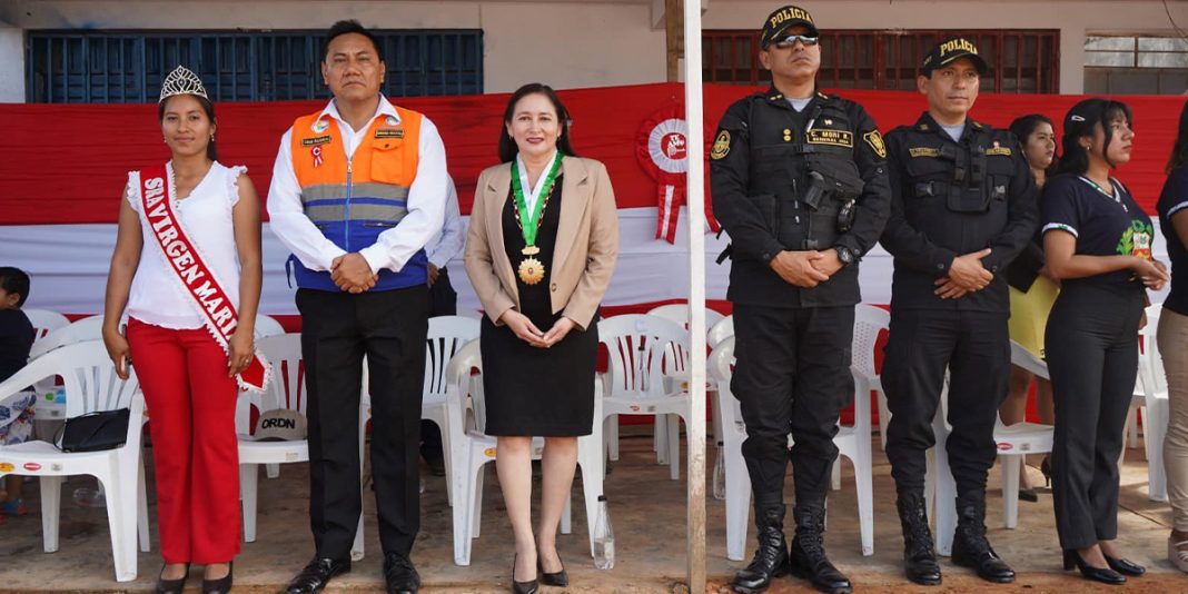 Alcaldesa Janet Castagne anunció pavimentación de ampliación de avenida Túpac Amaru