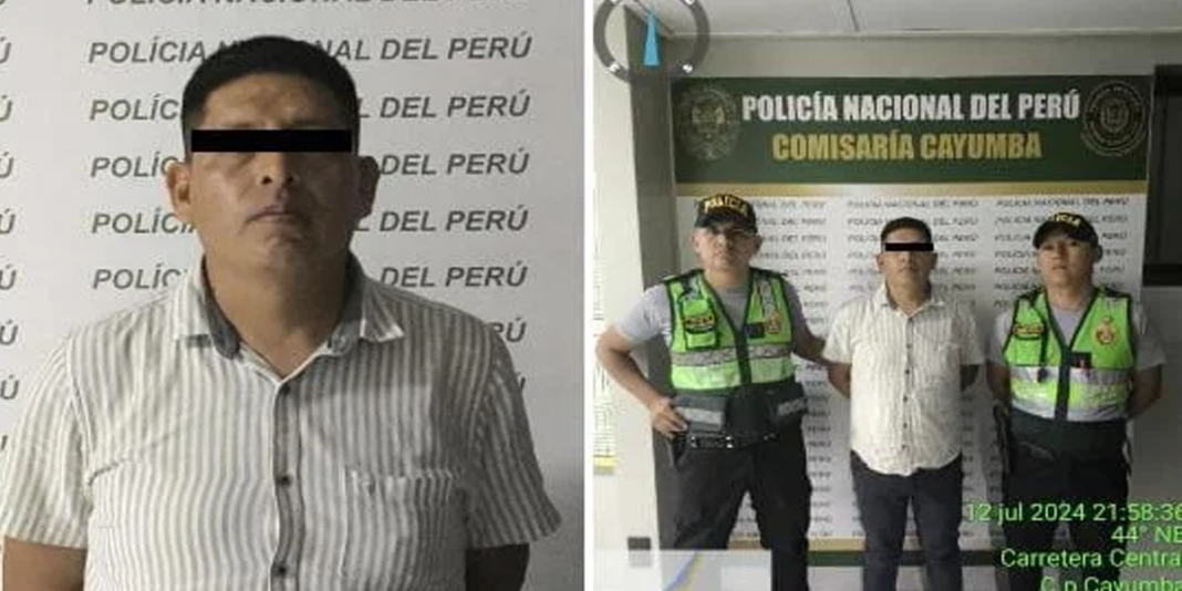 Cajamarca: Captura de ex policía buscado por reglaje en Cajabamba