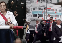 Dina Boluarte responde con «Tu Mamá» a un insulto en Desfile Militar 2024