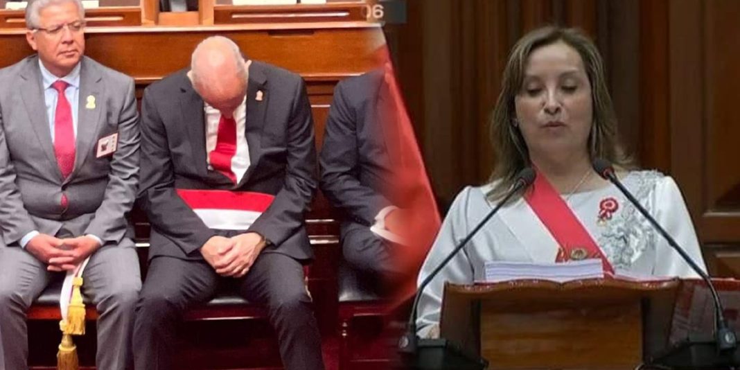 Presidente del Consejo de Ministros se queda dormido en pleno Mensaje a la Nación
