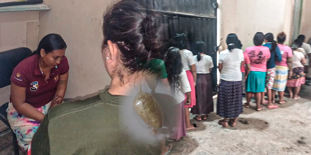 Intervienen a mujer cuando pretendía ingresar pasta básica de cocaína al penal