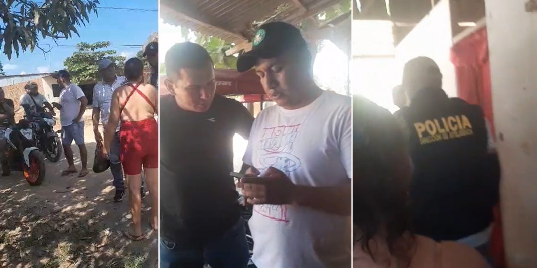 Efectivos policiales siembran el pánico durante allanamiento a vivienda