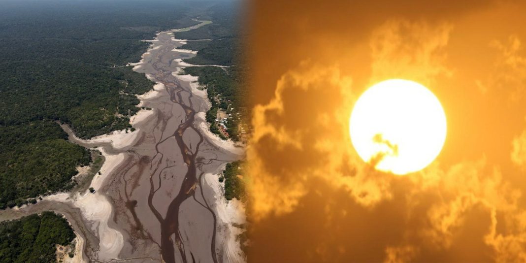 Sequía en el Amazonas: Embarcaciones varadas y alimentos en descomposición en Iquitos