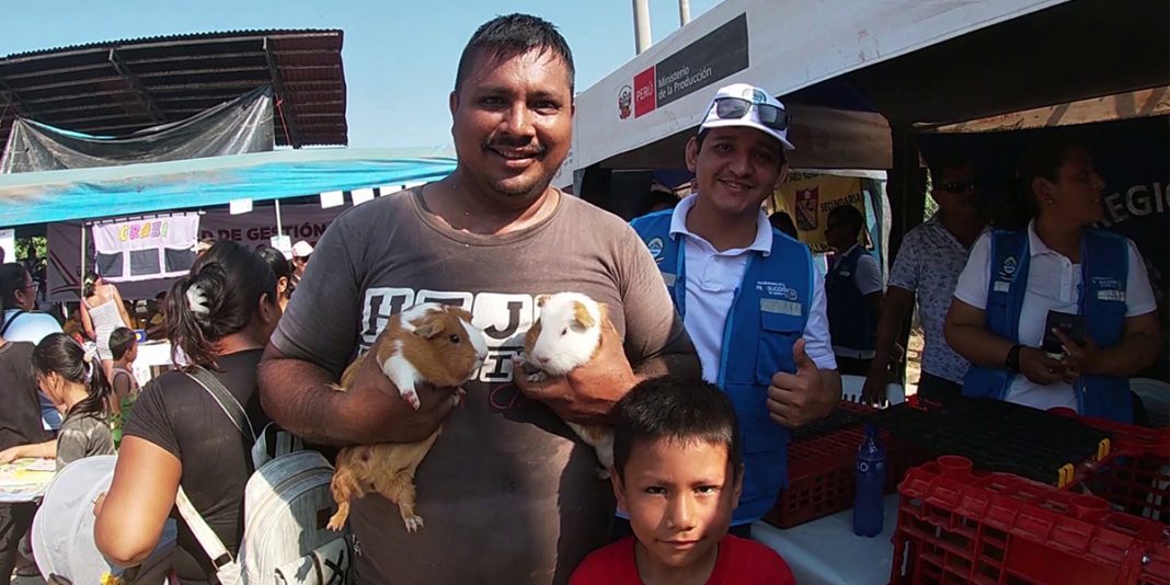 Promocionaron producción de pollos, peces, cuyes y hortalizas