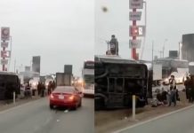 Tragedia en Lurín: Cuatro muertos y varios heridos en accidente de bus en la Panamericana Sur