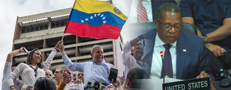 EE.UU. Reconoce a Edmundo González como presidente electo de Venezuela