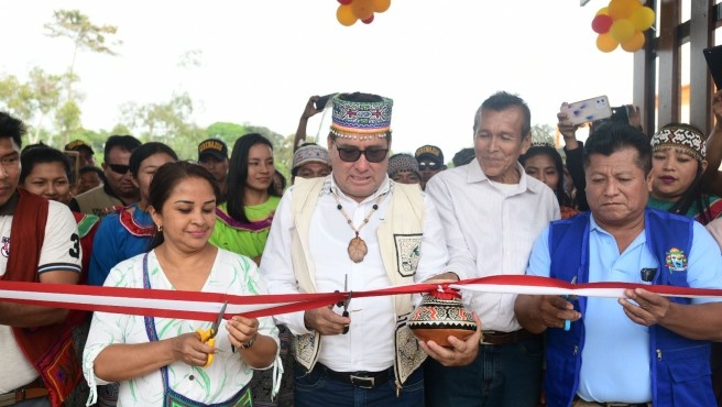Inauguraron nuevo local del Instituto Superior Tecnológico Público Colonia del Caco