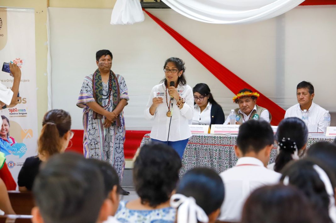 Ministra de Cultura estuvo en Pucallpa