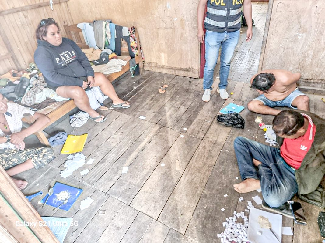 Detienen a cuatro 1,300 ketes CON PBC