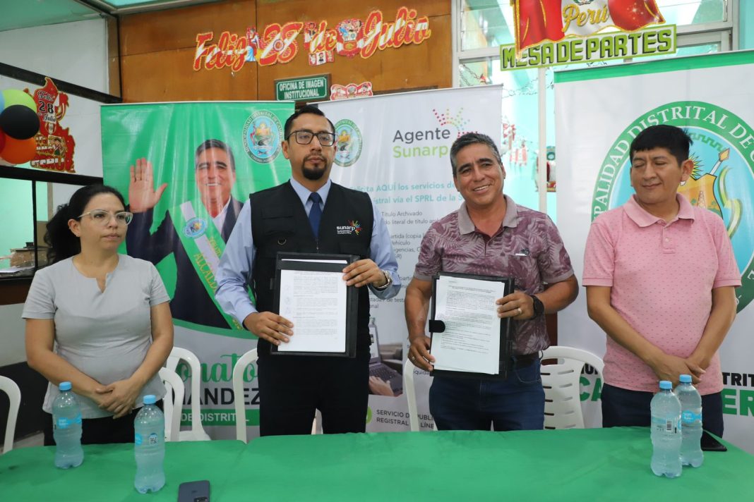 Sunarp inscribe tierras de PIACI en Sierra del Divisor